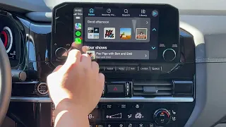 How to pair your phone in a Nissan, equipped with wireless Apple CarPlay!#nissanpathfinder