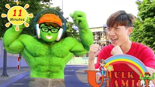 Nickhulk vs Team Siren Head Superheroes Protect Tani | Scary Teacher 3D In Real Life NAT