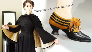 I Made an Edwardian Wrap Cape...and American Duchess Made Shoes to Match!