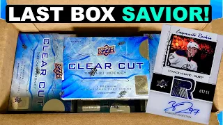 HUGE 15 BOX CASE! - 2020-21 Upper Deck Clear Cut Hockey Hobby 15 Box Case Break