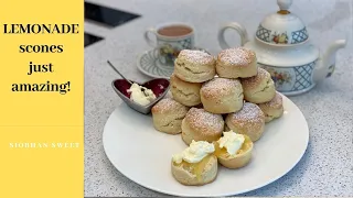 LEMONADE scones the best recipe you will find!