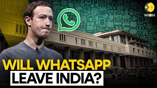 WhatsApp warns exit from India if forced to break chat encryption | WION Originals