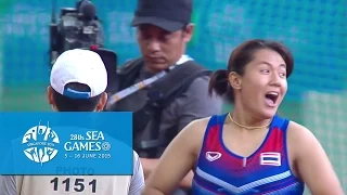 Athletics Women's Hammer Throw  Final (Day 4 morning) | 28th SEA Games Singapore 2015