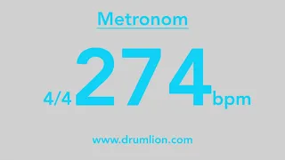 274 bpm - 4/4 | DRUMLION