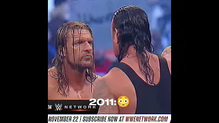 undertaker vs triple h then now forever #shorts#edits#wwe #wwe