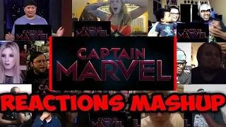 Captain Marvel Trailer 2 REACTIONS MASHUP | INSANE