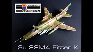 Su-22M4 Fitter K   FULL BUILD VIDEO   Kovozávody Prostejov  1/72 Scale Model Aircraft