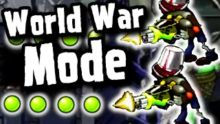 Plants Vs Zombies WORLDWAR Mode! (E-version) Part 1