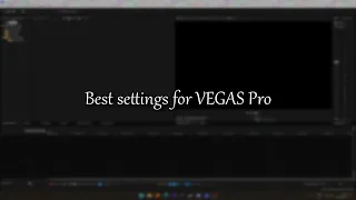 How to fix LAG in VEGAS / Render Settings / Preview (2022) - TUTORIAL
