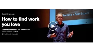 Scott Dinsmore -  How to find work you love