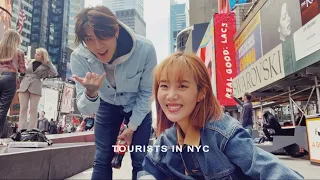 Tourists in New York City!