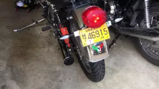 Moto Guzzi 850T at idle