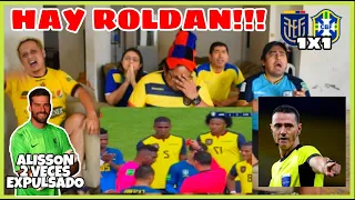 ECUADOR VS BRASIL (1-1) Fecha 15 Eliminatorias Sudamericanas || Reacción de Hinchas 💥 SIN CENSURA💥