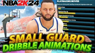 NBA 2K24 Best Build Dribble Moves / SIGS : Fastest Animations on 2K24 !