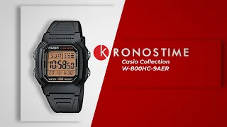 Обзор японских часов Casio Collection W-800HG-9AER - KronosTime.RU