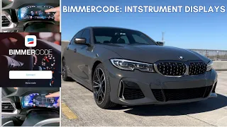 What 6 Different Instrument Cluster Layouts Does BMW's M340i Have? Bimmercode Tutorial Reveals All!