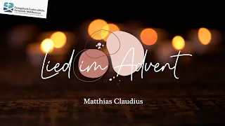 Ein kleiner Gruß zum 2. Advent mit einem Gedicht von Matthias Claudius #Advent #efgmhl