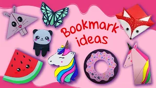 20 DIY BOOKMARK IDEAS - SCHOOL SUPPLIES - BACK TO SCHOOL HACKS - Origami Tricks - Easy Paper Crafts