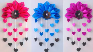 Easy and Quick Paper Wall Hanging Ideas / How to make simple Paper craft Ideas / Room Decor DIY