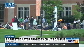 Students continue demonstrating on UT campus