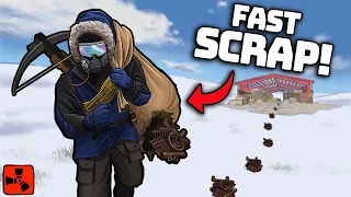 I Mastered Solo SCRAP Gathering on Wipe Day! - Rust