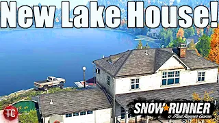 SnowRunner: Finding Our NEW LAKE HOUSE!! RP