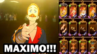 🥵 ¡¡ESCANOR A SU MAXIMO PODER!! ESCANOR FULL SKINS!!! 🔥 | 7DS: Grand Cross