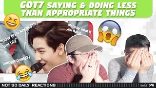 NSD REACT TO '[GOT7] saying and doing less than appropriate things'