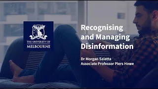 Recognising and Managing Disinformation 1