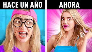 Cambio EXTREMO de NERD a POPULAR | TRUCOS Y DISPOSITIVOS VIRALES DE TIKTOK Y AMAZON PARA SER HERMOSA