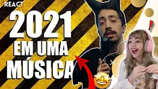 REACT | 2021 Em Uma Música - Lucas Inutilismo