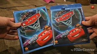 Cars 2 Blu-ray + DVD Unboxing