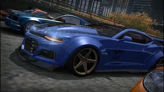 Alpha Six Camaro ZL1 Supercharger in NFS MW