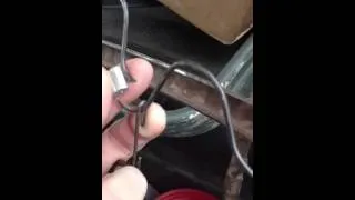 VW seat spring repair SIMPLE!