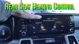 2022 Kia Sorento SX Prestige Rear Seat Heating Control