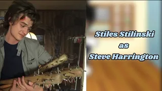 🤎✨ Teen Wolf characters react to Stiles as Steve Harrington || read desc 🤎✨