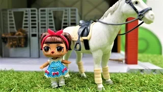 ЛОЛ строит ферму - Куклы Лол - Мультики для девочек