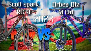 🚨 scott SPARK RC 🆚 orbea OIZ M ltd 2023 🚨 la Reina de los 120mm ⁉️