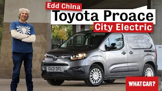 Toyota Proace City Electric in-depth van review with Edd China | What Car?