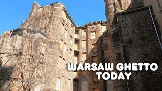 Warsaw Ghetto Today • 4K Walking Tour