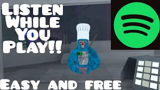 HOW TO LISTEN TO SPOTIFY WHILE PLAYING GORILLA TAG (or other games on quest 2) completely free.
