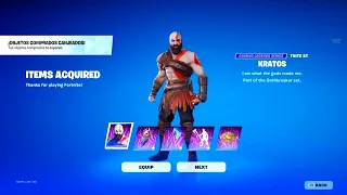 *AHORA SI* ¡POR FIN REGRESA KRATOS a FORTNITE! 🔥