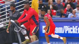 Zion Williamson But He's Out Of Shape & Eating Too Good In Debut (Parody)