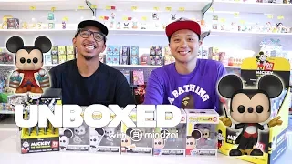 HUGE Mickey Mouse Toy Unboxing! POP's, Mystery Mini's and Pens - Unboxed EP27 at Mindzai