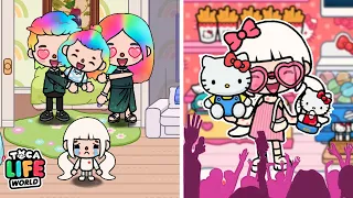 Albino Girl Become Famous Hello Kitty Actress | Toca Boca | Toca Jenni