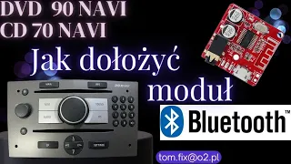 DVD90Navi / CD70Navi Bluetooth - Jak dołożyć moduł BT