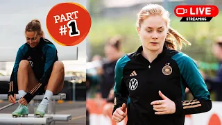 [ Part 1 ] Live Laura Freigang Sjoeke Nüsken ⚽️🎉DFB Frauen Mannschaft Germany Women EM Qualifikation