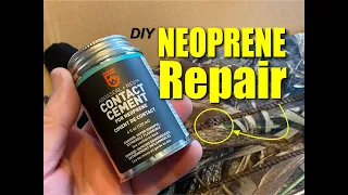 Easy DIY Neoprene Repair