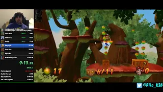 Crash Bandicoot N. Sane Trilogy - Crash 2 100% speedrun in 1:24:56 (loadless) by Riko (Former WR)