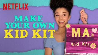 Arts & Crafty: Make Your Own Kid Kit Challenge 😎 The Baby-Sitters Club | Netflix After School